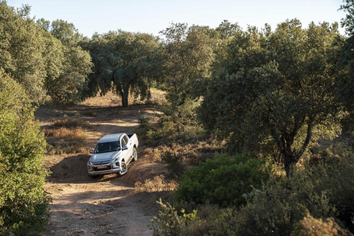 Primera prueba del Mitsubishi L200 2019.