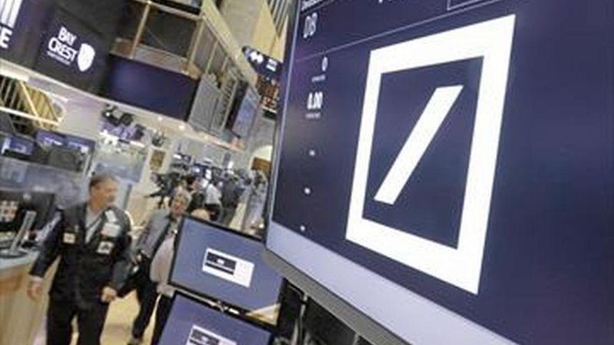 La cotización del Deutsche Bank cae el 52% en bolsa en un año