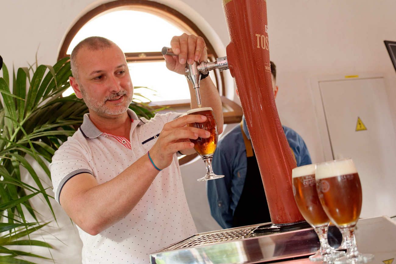 Acto de la Compañía Cervecera Canarias