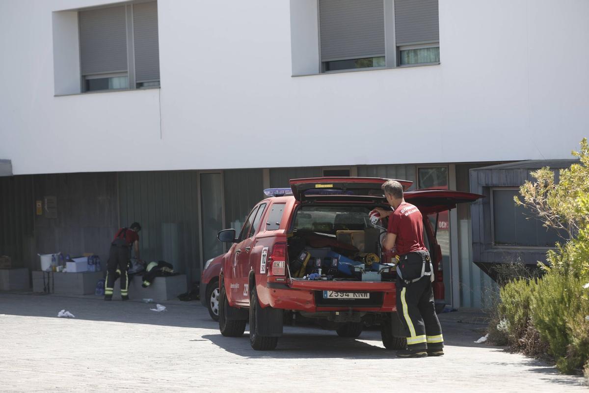 INCENDIO RESIDENCIA DE ANCIANOS EN INCA