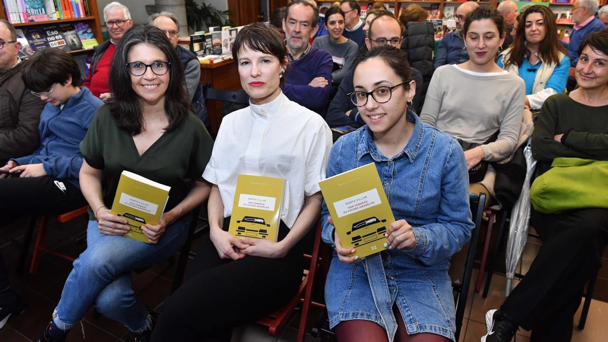 Presentación de 'Non temerás ós coches amarelos', primeira novela de Marta Villar