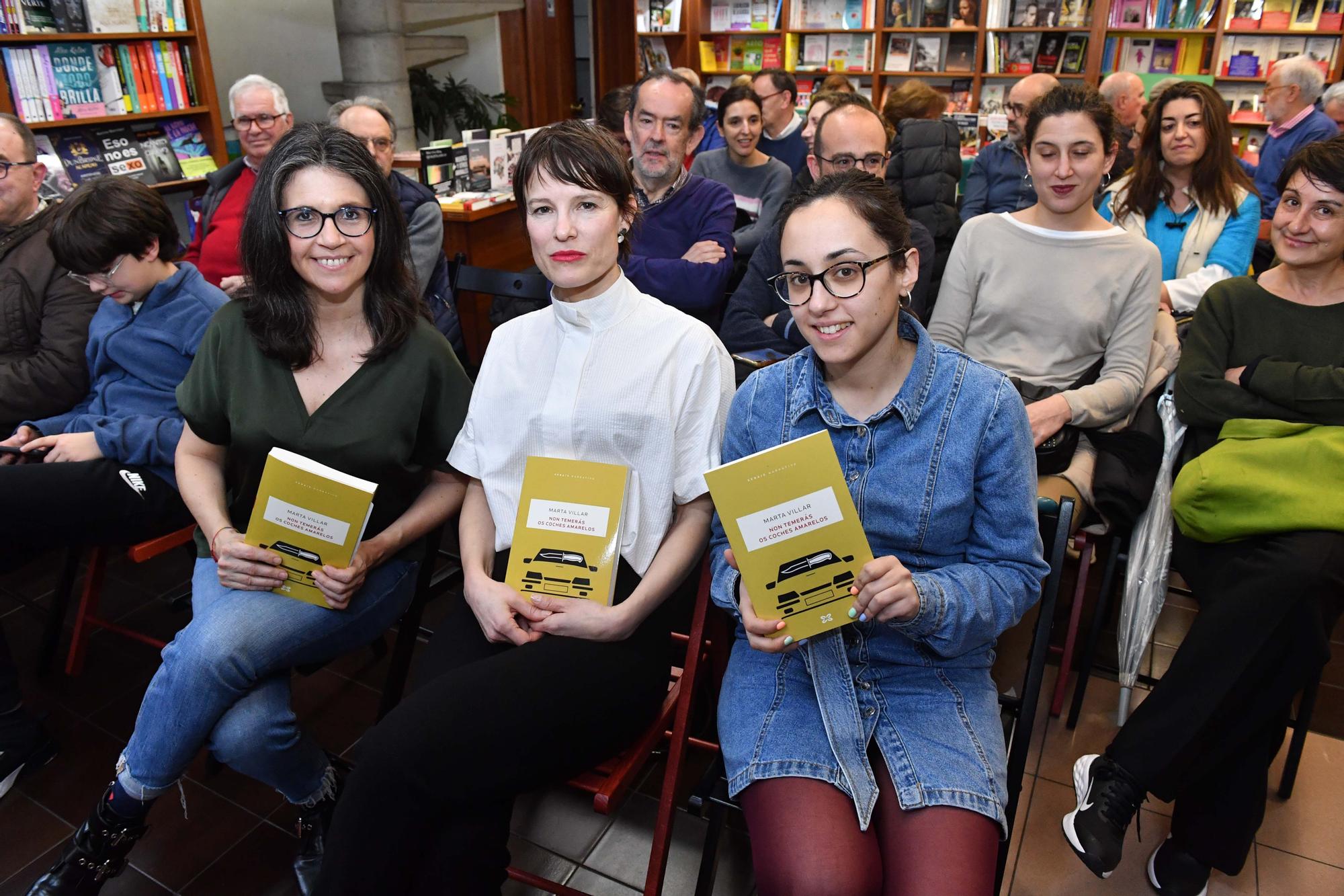 Presentación de 'Non temerás ós coches amarelos', primeira novela de Marta Villar