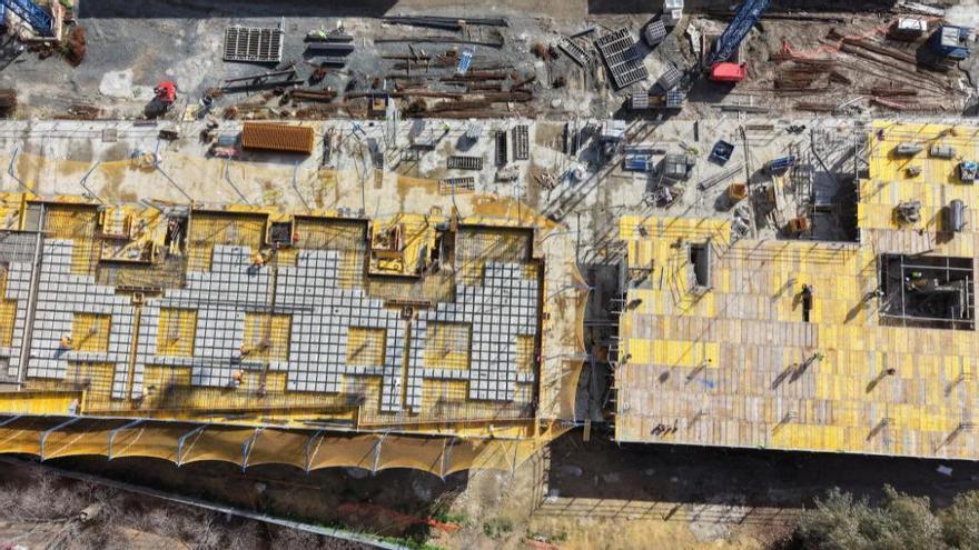 Fotogalería | Las obras del nuevo residencial de Artillería, a vista de pájaro
