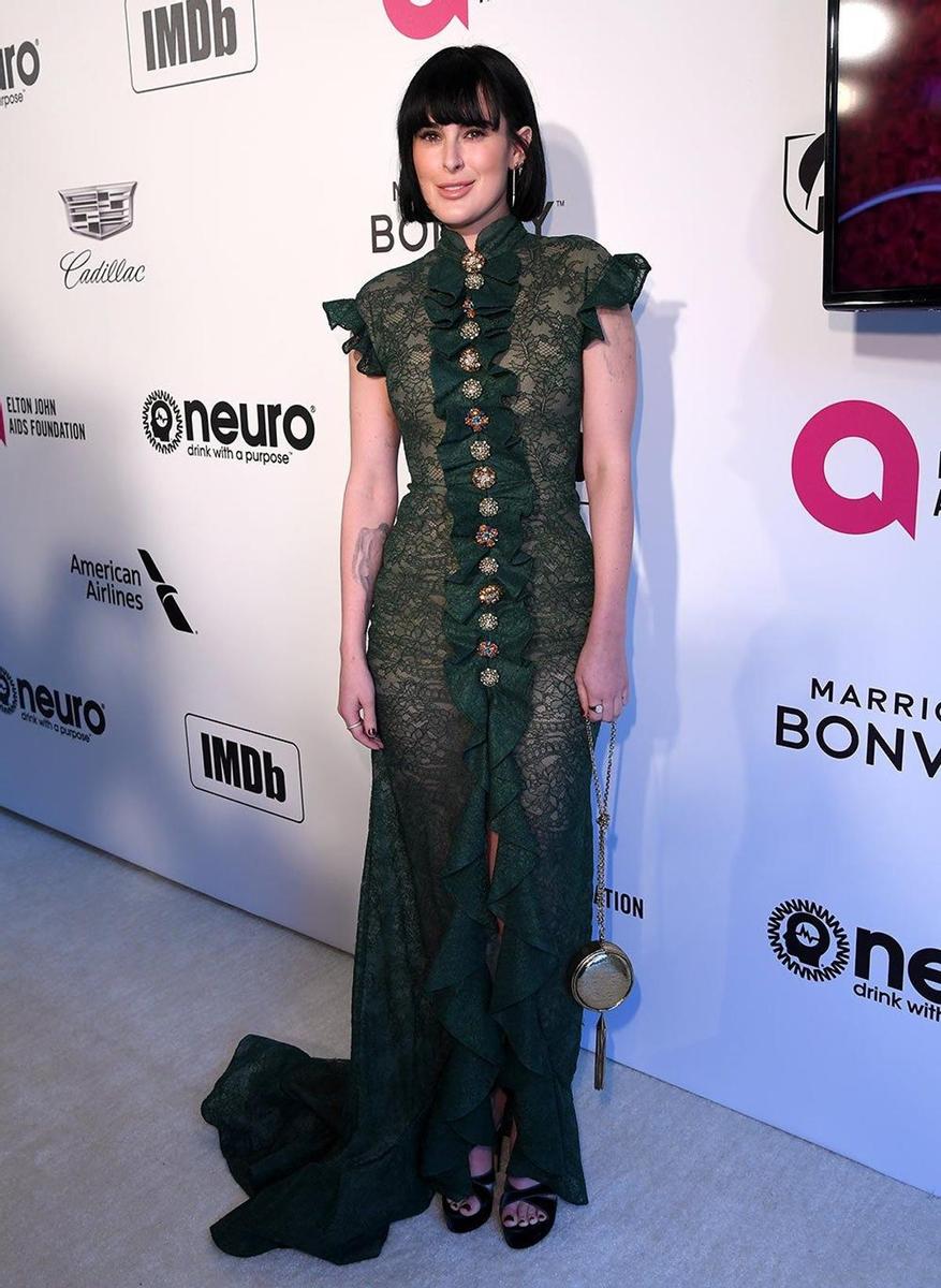 Rumer Willis, en la fiesta post Oscars 2019 de Elton John