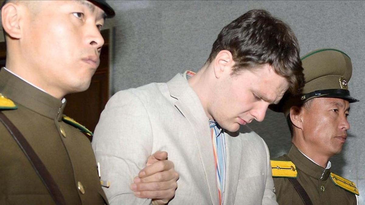 Otto Frederick Warmbier ha sido condenado a 15 años de trabajos forzados por el régimen de Corea del Norte.