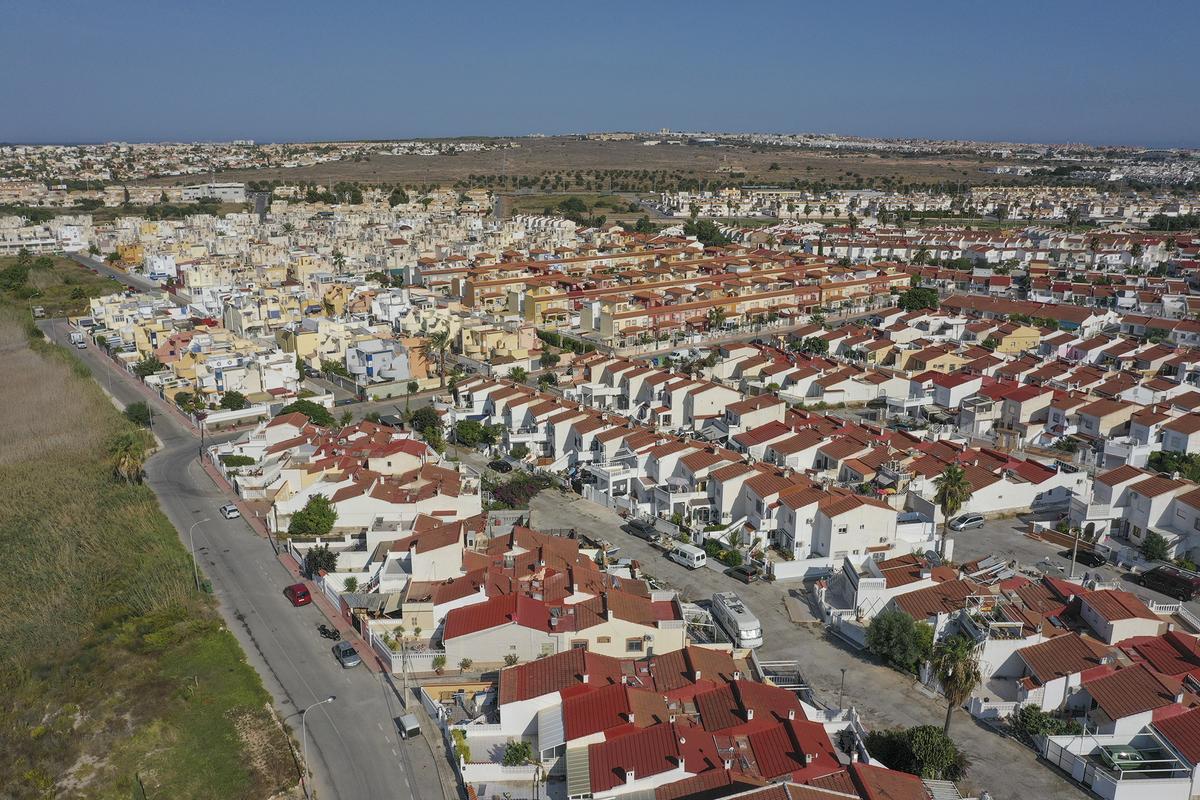 Una de las numerosas urbanizaciones de Torrevieja.