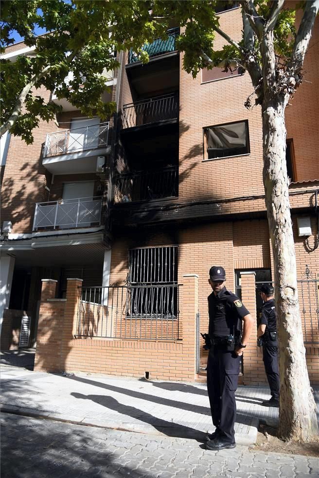 Incendio en una vivienda de La Paz