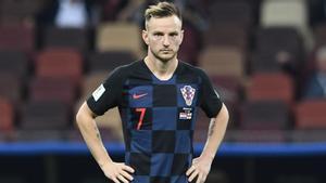 Ivan Rakitic, con la seleccin de Croacia