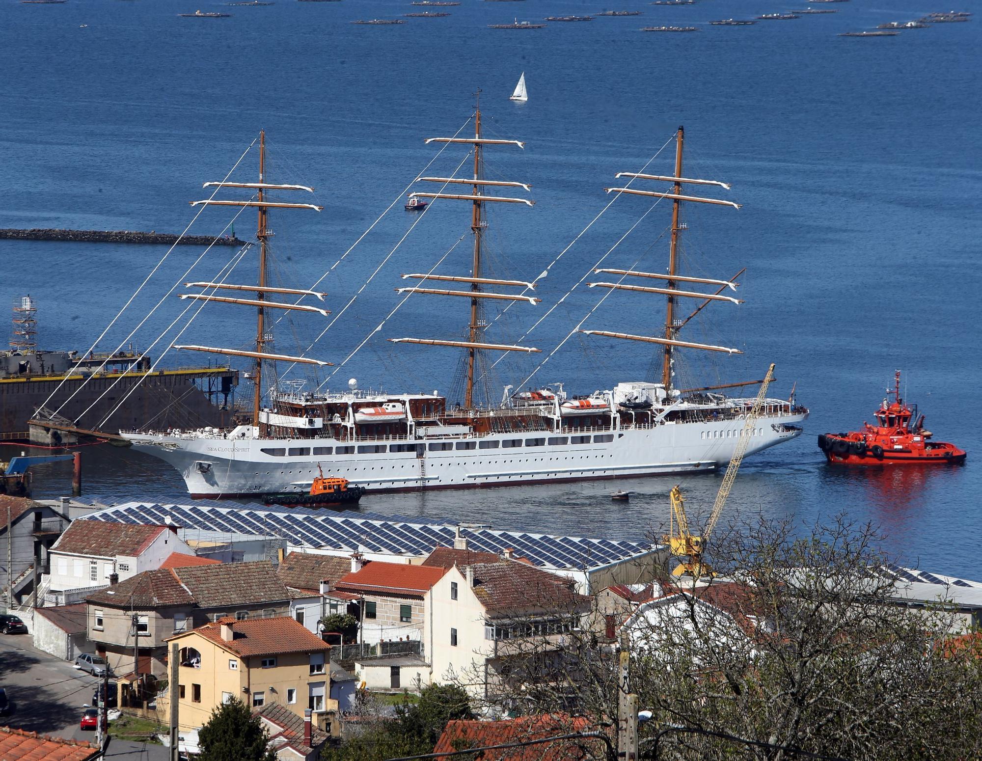 El “Sea Cloud Spirit” inicia su primera singladura