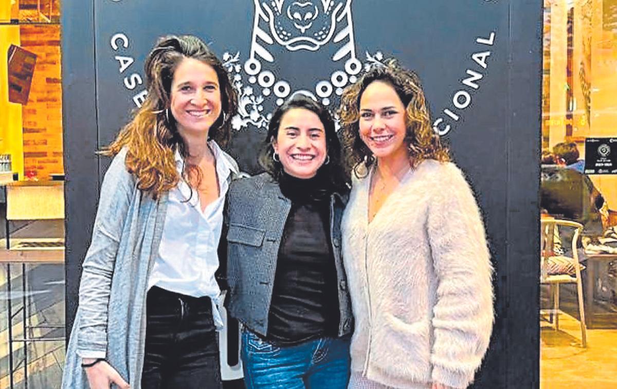 Mica Middelman, Cecilia Velzquez y Ana Trujillo