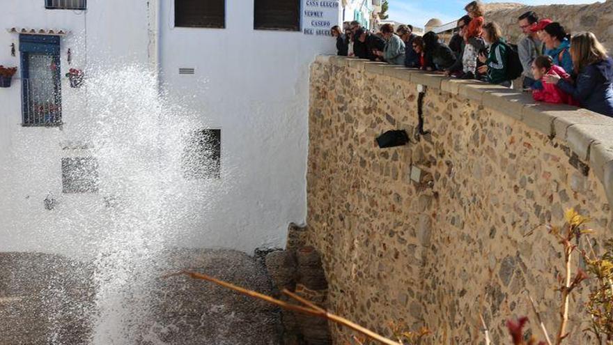 El Bufador de Peñíscola ruge de nuevo