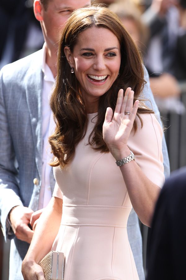 El vestido rosa de Kate Middleton