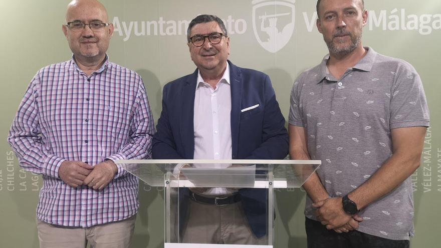 Jesús Pérez Atencia, Antonio Moreno Ferrer y David Vilches.