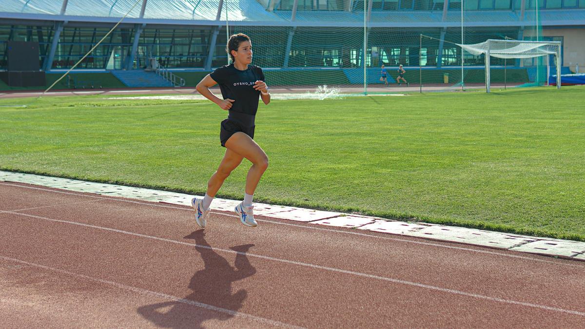 Durante un entrenamiento.