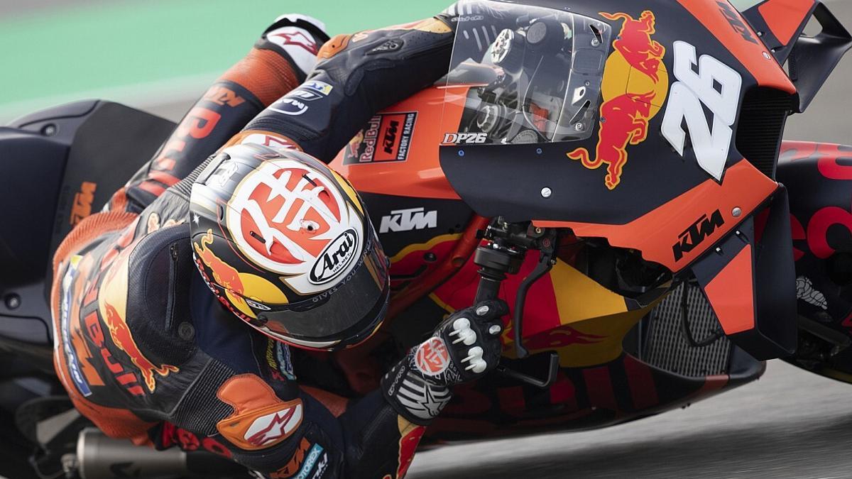 Pedrosa rueda con la KTM