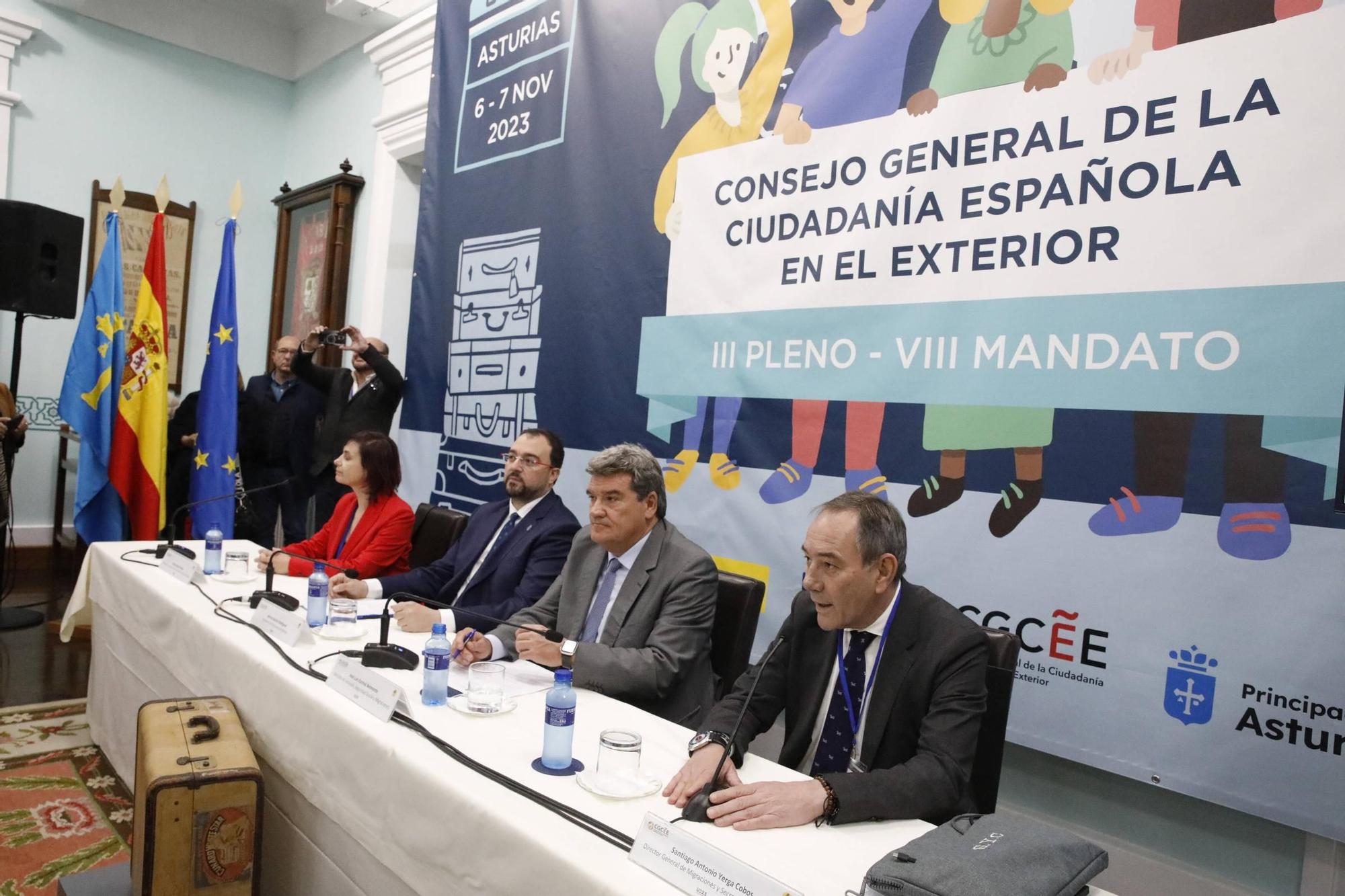 EN IMÁGENES:  Así fue el Pleno del Consejo General de Ciudadanía Española en el Exterior celebrado en el Museo de la Emigración-Archivo de Indianos en Colombres