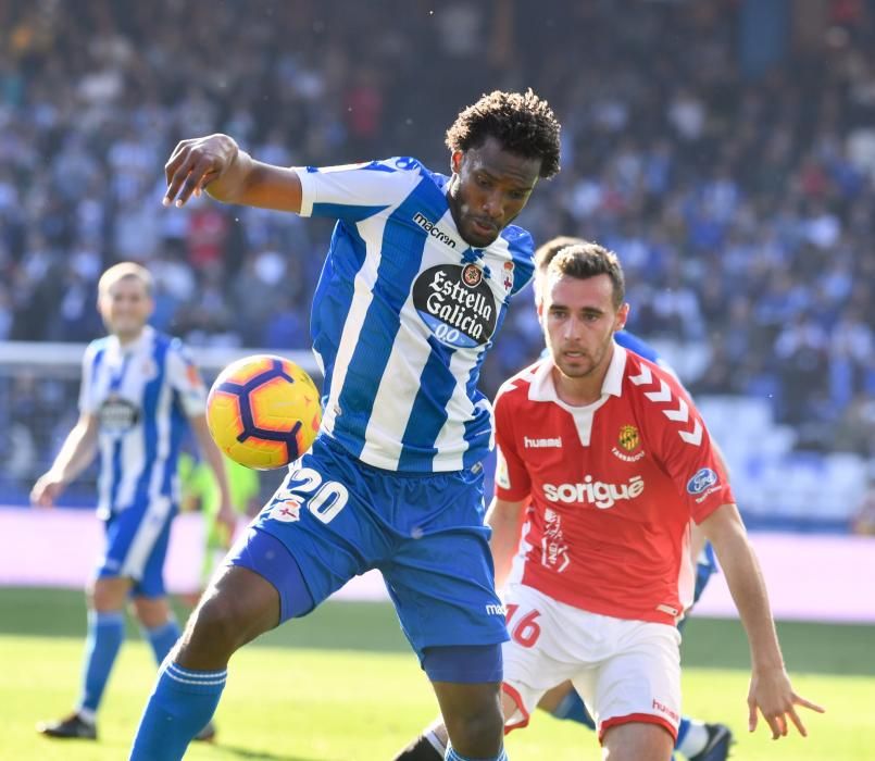 El Dépor no pasa del empate ante el Nàstic