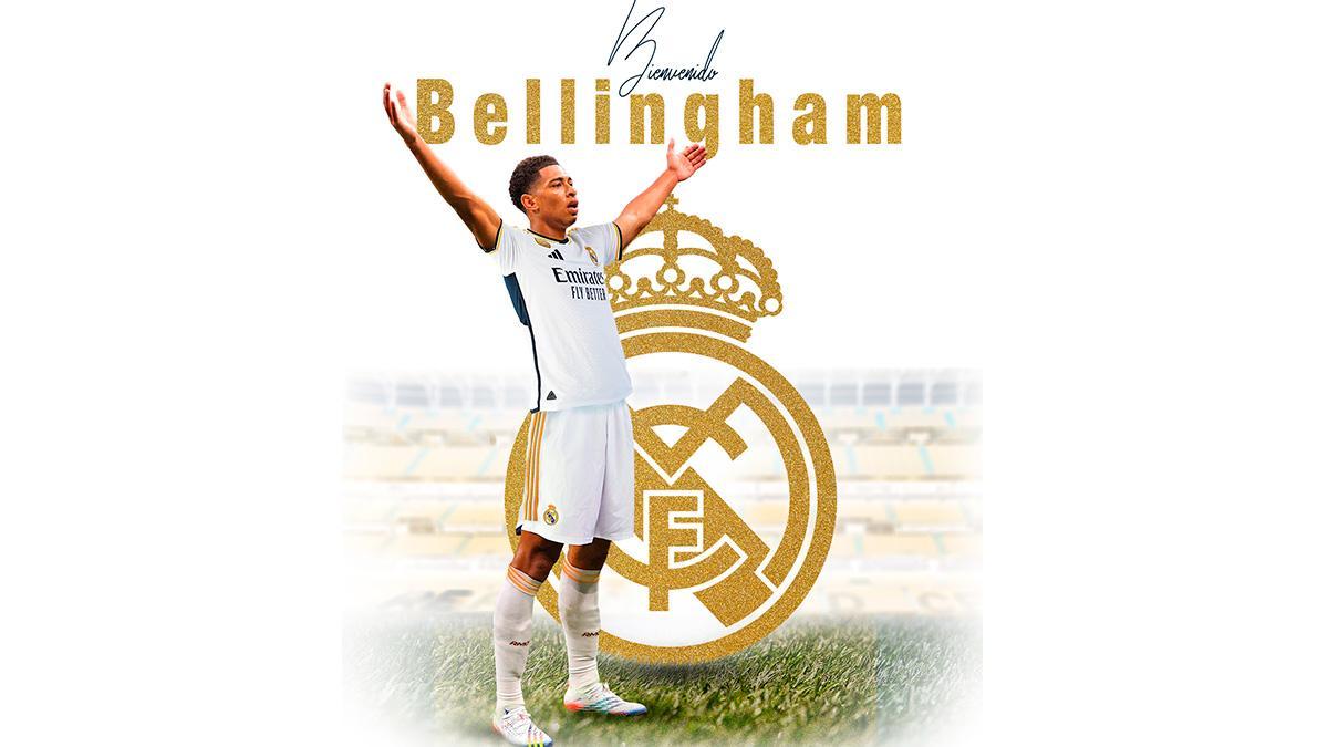 Bellingham oficialmente jugador del Real Madrid