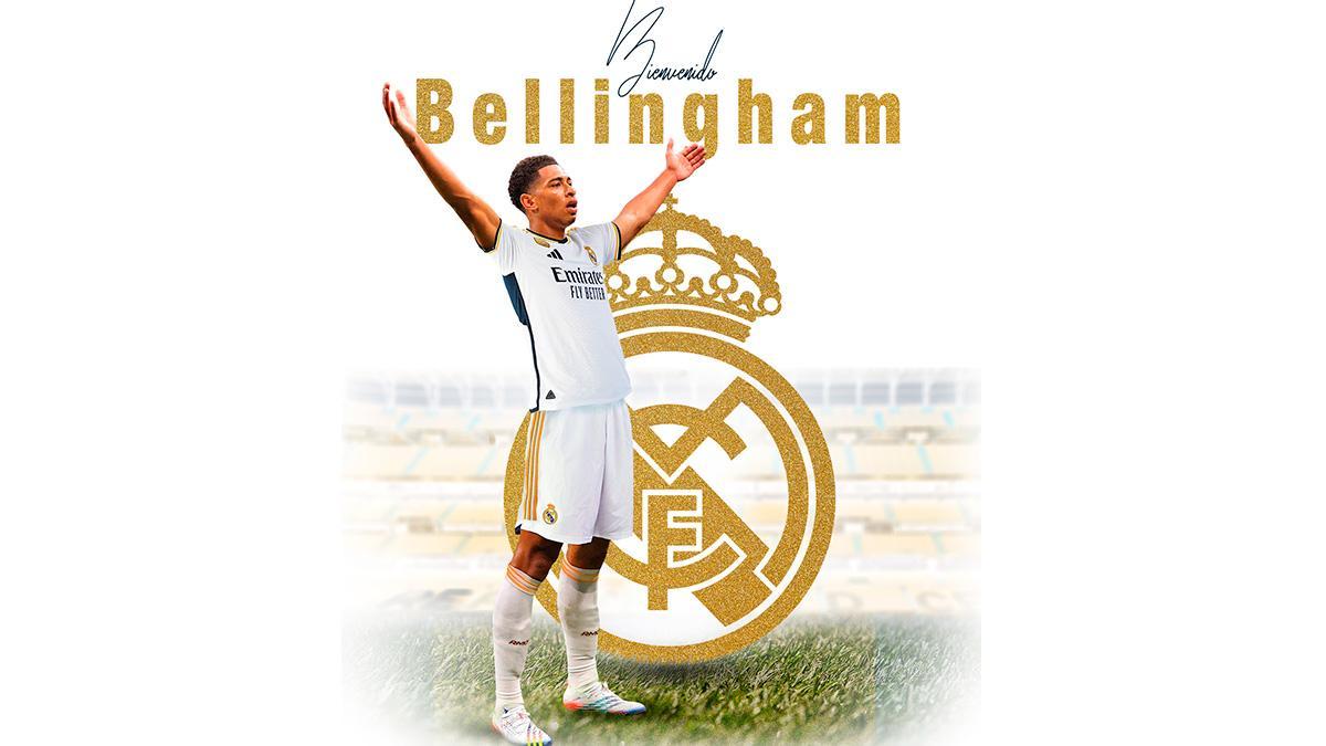 El Real Madrid hace oficial el fichaje de Jude Bellingham