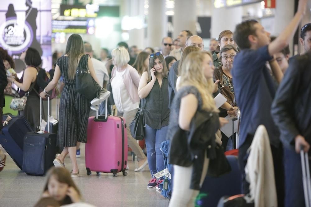 Un fallo informático afecta a los aeropuertos de Palma, Ibiza y Menorca