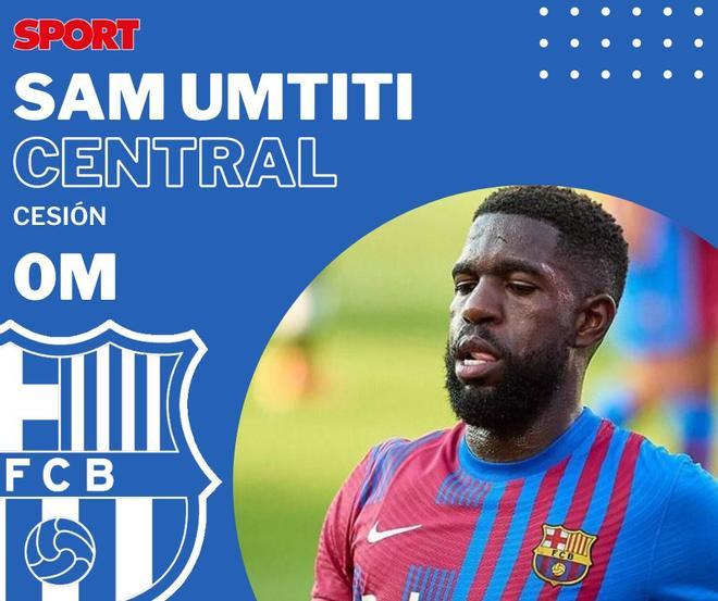 Samuel Umtiti, cedido al Lecce