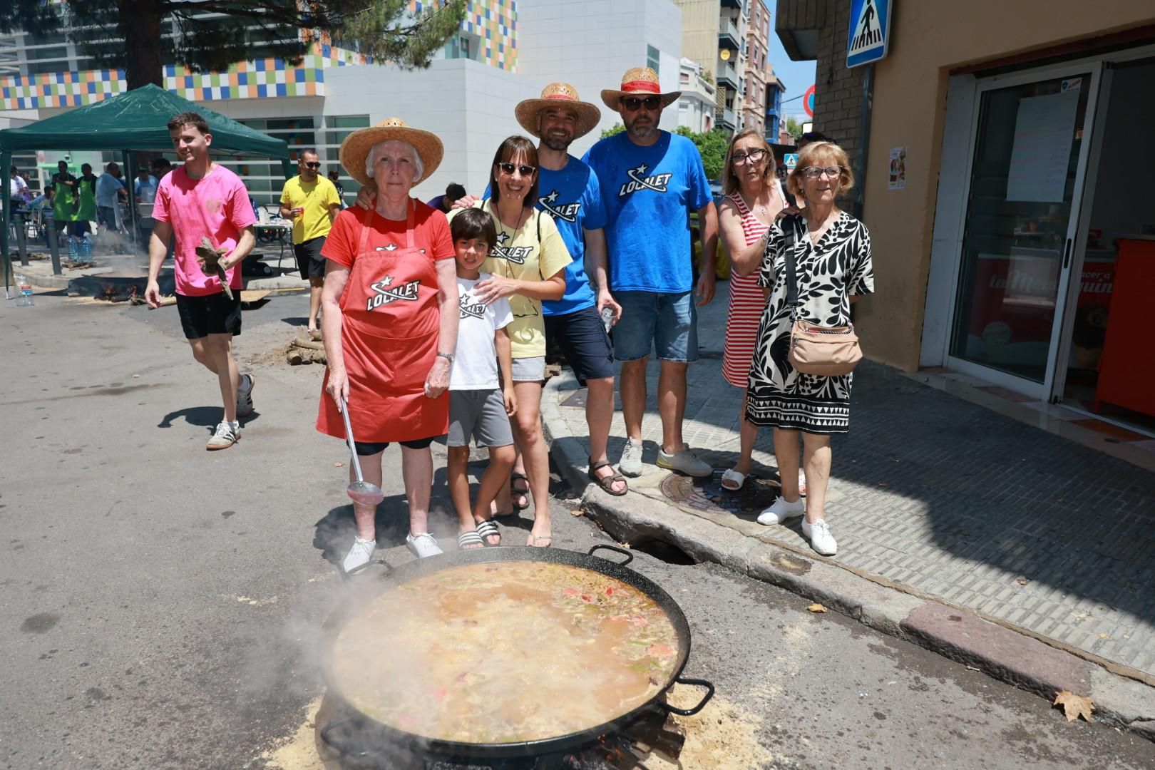 Concurso de paellas en el Grau por Sant Pere