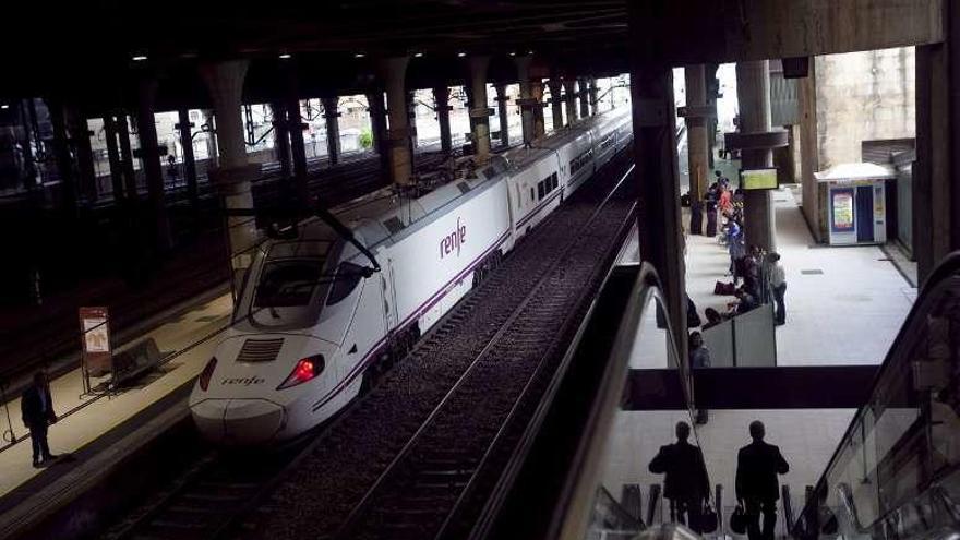 Estación de Renfe en Oviedo.