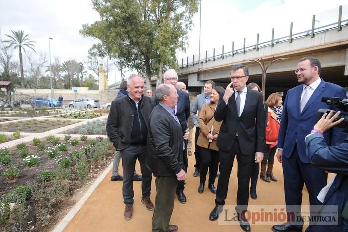 Alameda del Malecón: el entorno urbano del Segura estrena nuevo espacio verde