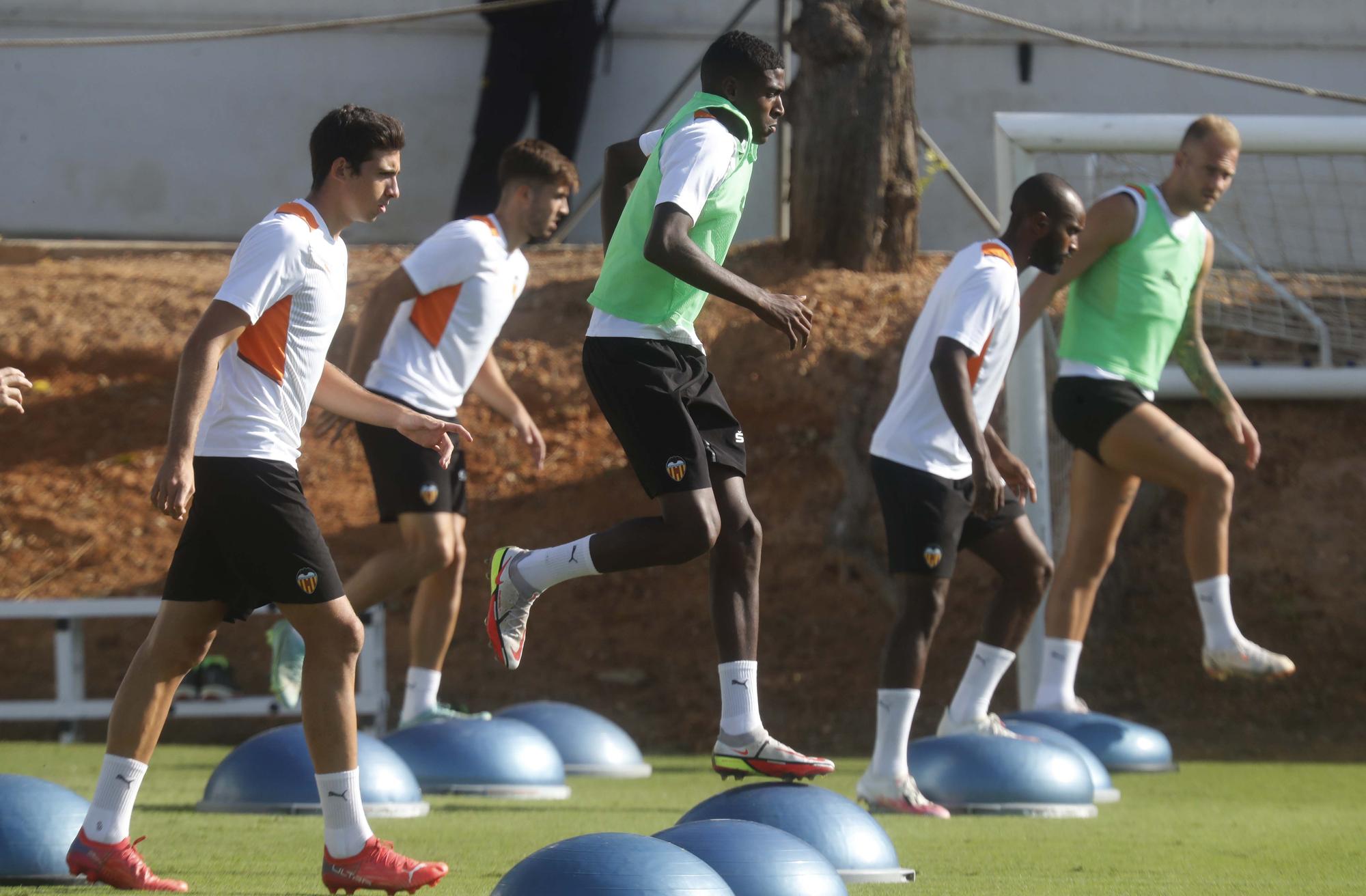 Entrenamiento matinal del Valencia CF 9-9-21