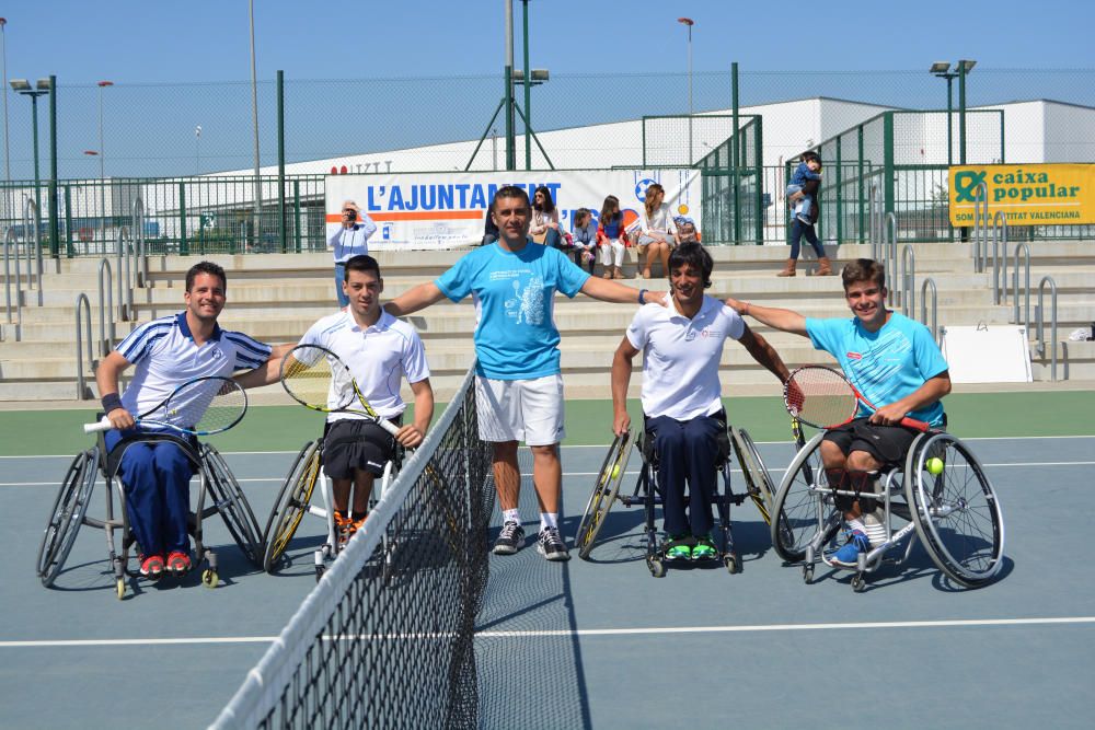 De la Puente gana el Nacional de Tenis en silla de ruedas de Almussafes