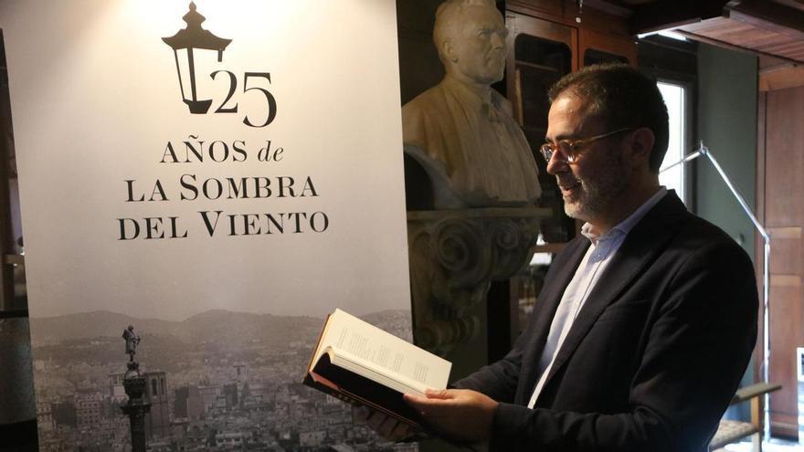 'L'ombra del vent' celebra el 25è aniversari: "S'ha convertit en un símbol de pervivència dels llibres arreu del món"