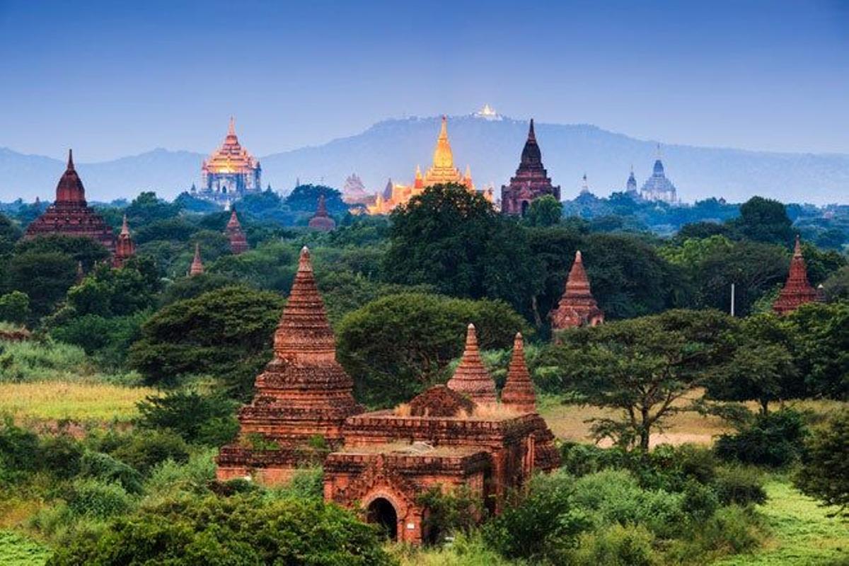 Templos de Bagan, Myanmar.