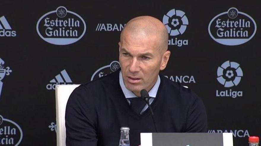 Zidane se encomienda al &quot;partido a partido&quot;