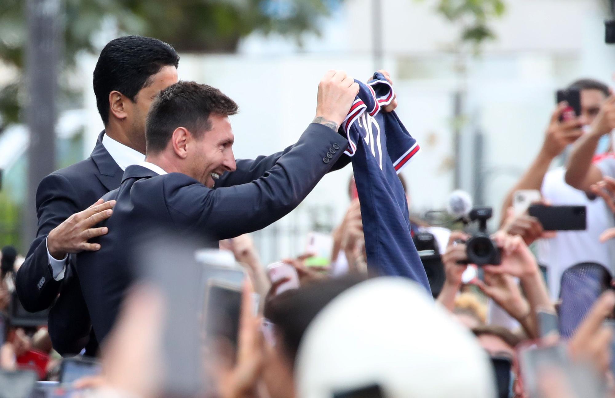 El primer dia de Leo Messi com a nou jugador del PSG