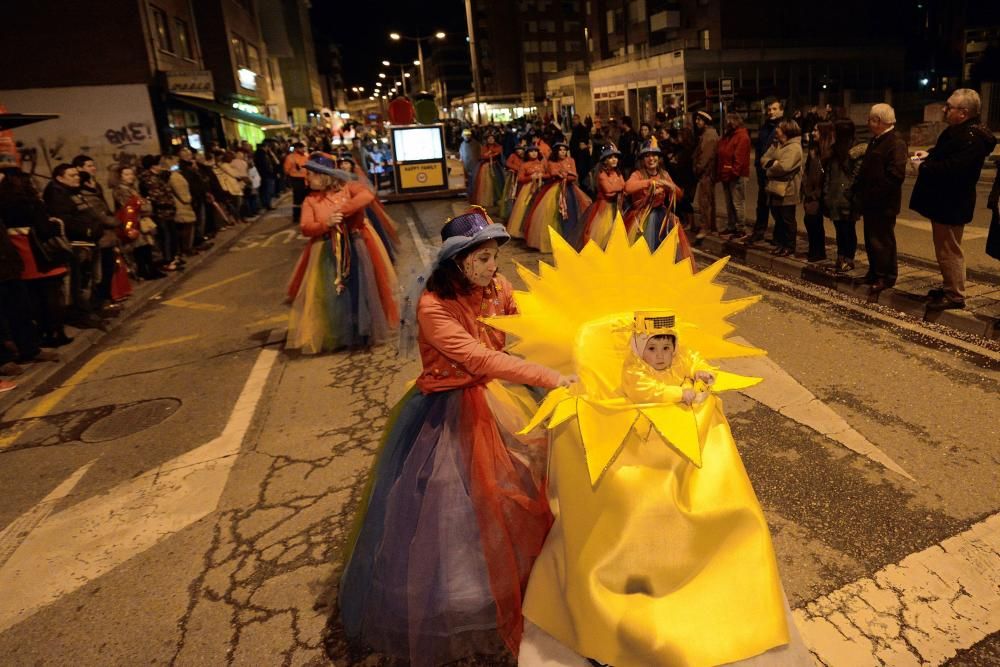 Desfile del Antroxu en Mieres