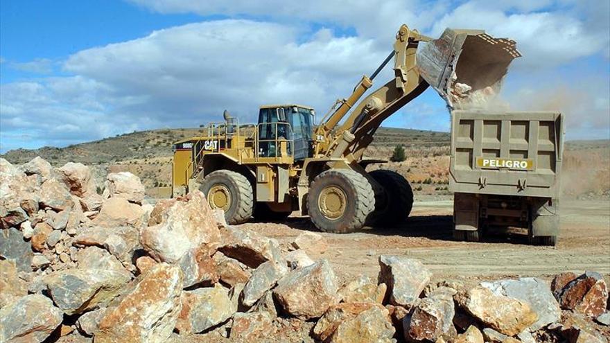 Una empresa alicantina estudia abrir una mina de piedra caliza en Muniesa