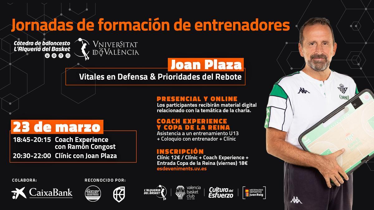 Joan Plaza ofrecerá la próxima jornada de formación de entrenadores -  Superdeporte