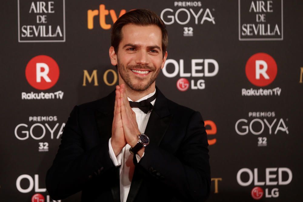 Alfombra roja de los Premios Goya 2018