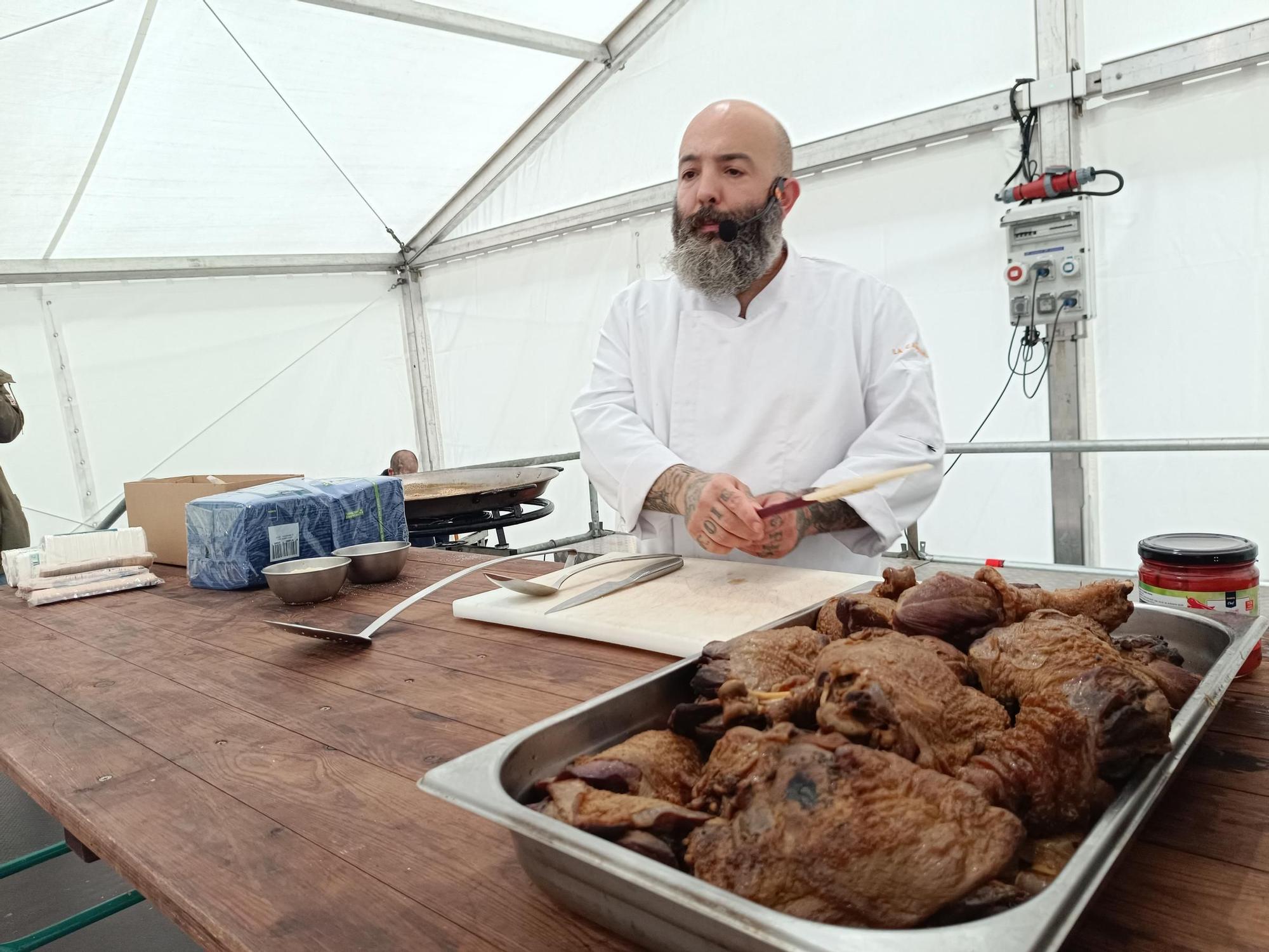 Tradición y gastronomía en la primera jornada del Mercado San Isidro de Llanera