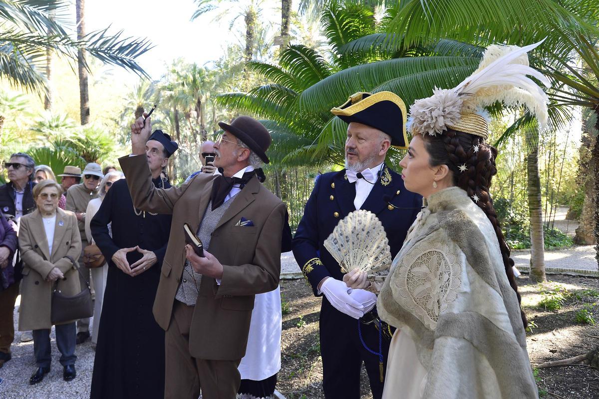 Recreación historica de la visita de la Emperatriz Sisi al Huerto del Cura