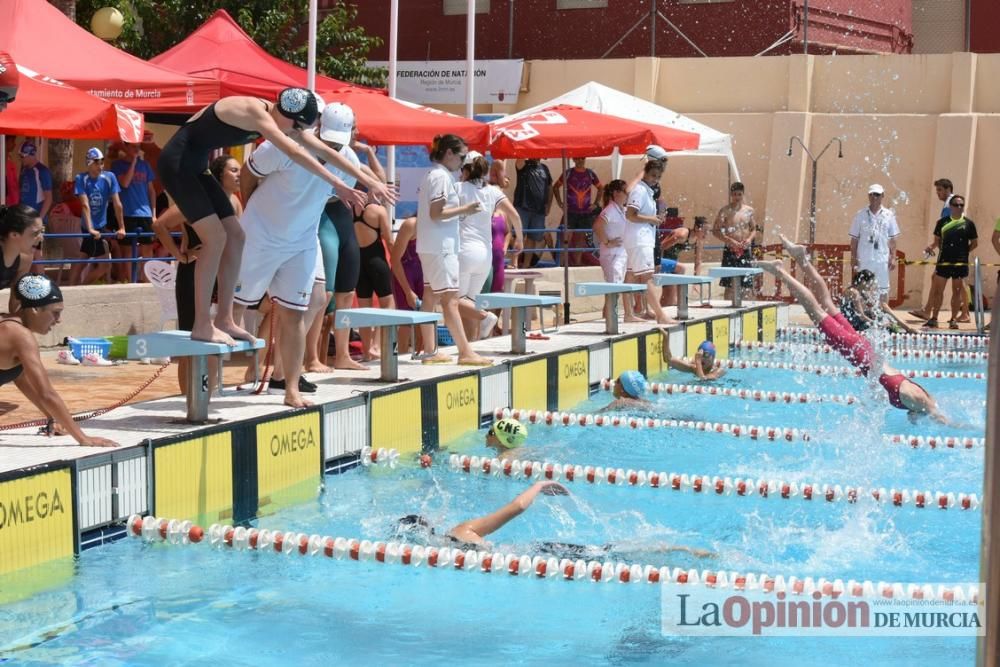 Final del Campeonato regional de natación.