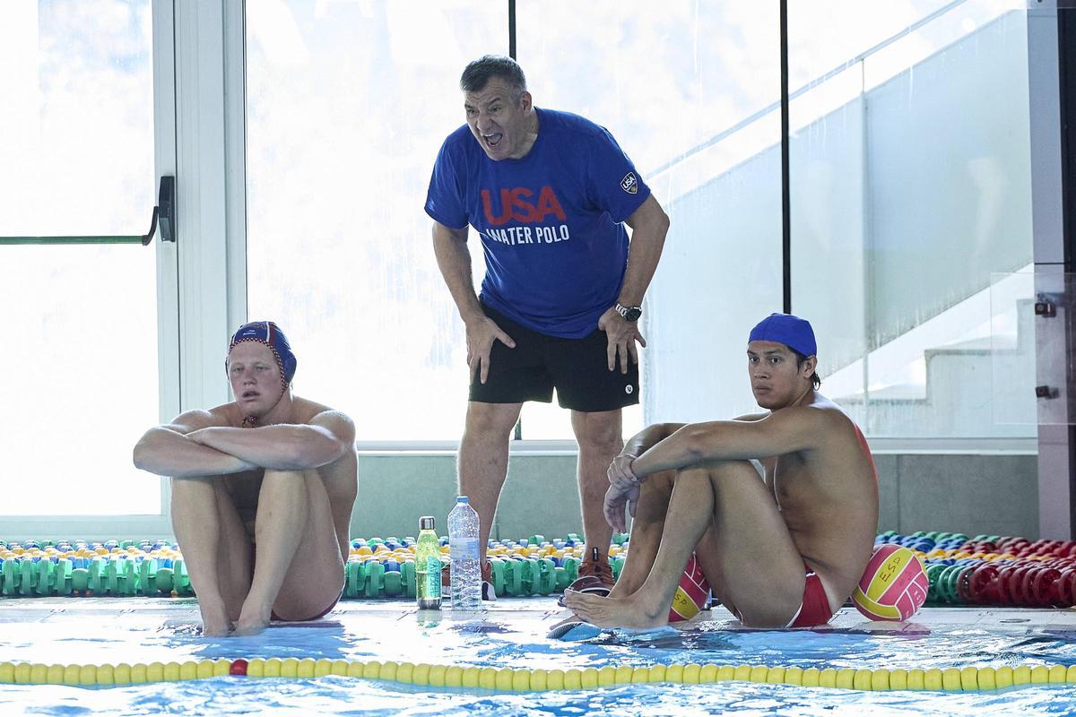 Entrenamiento conjunto España-Estados Unidos en el CAR de Sant Cugat