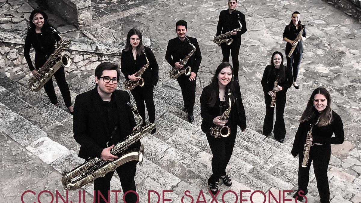 Conjunto de saxofones del Conservatorio Óscar Esplà