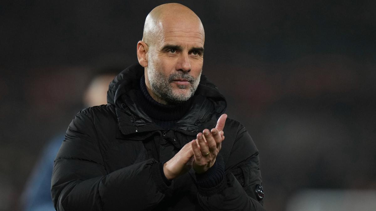 Pep Guardiola, entrenador del Manchester City