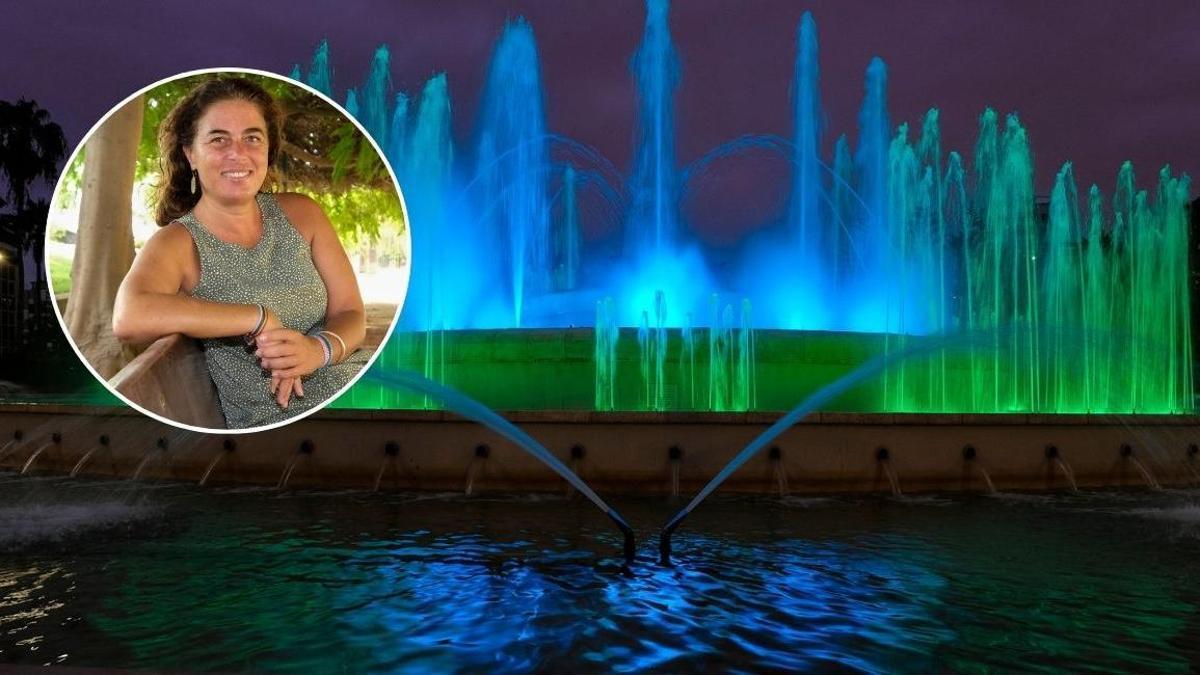 La Fuente Luminosa y la plaza de La Feria se integrarán en un nuevo corredor verde.
