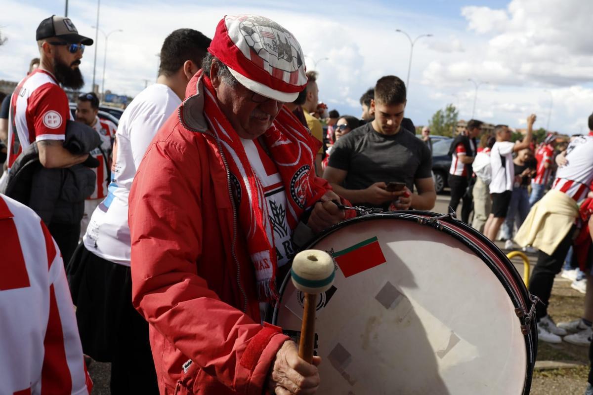 GALERÍA | Así recibió la Fan Zone al Zamora CF antes del partido