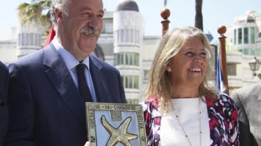 Del Bosque ya tiene su propia estrella en Marbella