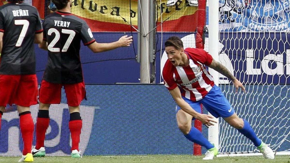 Fernando Torres se despidió del Calderón como sabe: marcando