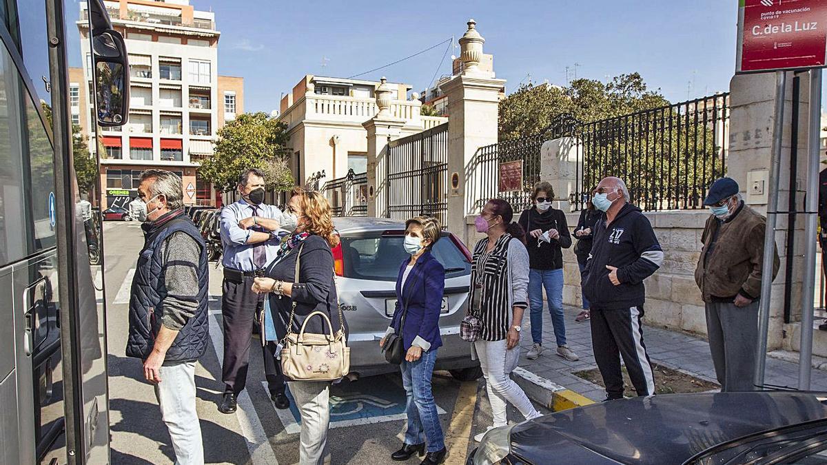 Lanzadera que conecta con Ciudad de la Luz