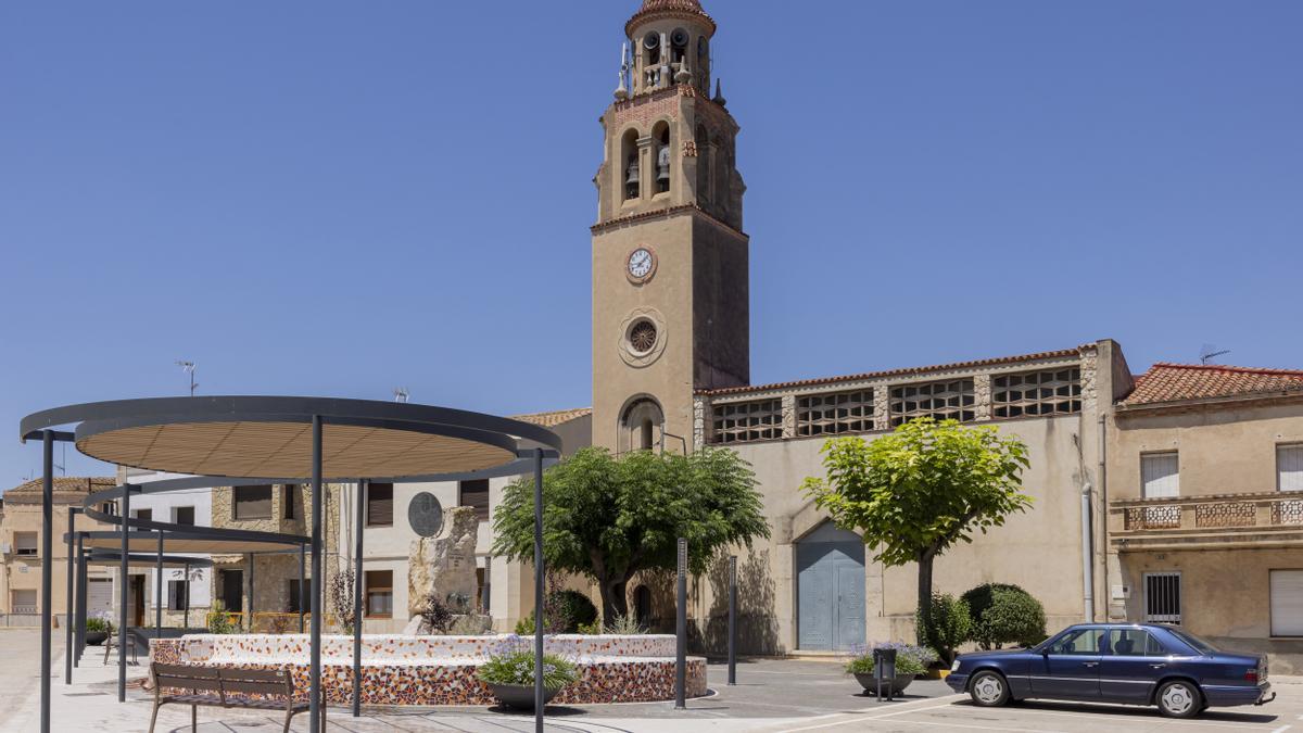 Plaza de la Iglesia en San Rafael del Río